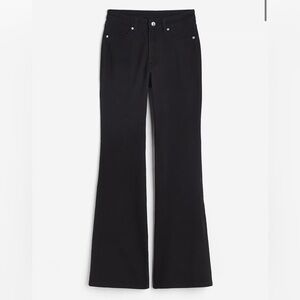 H&M Flared Twill Pants